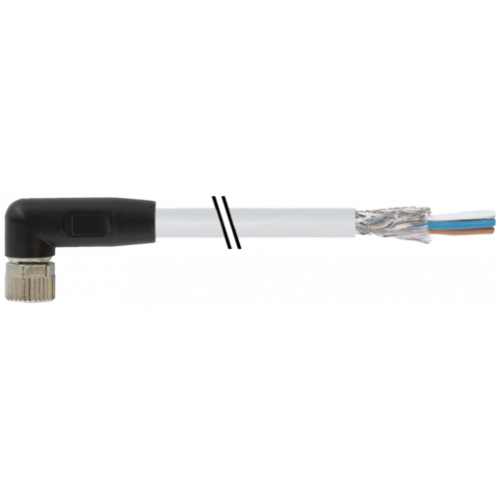 7000-08781-2000150 M8 female 90° A-cod. with cable shielded