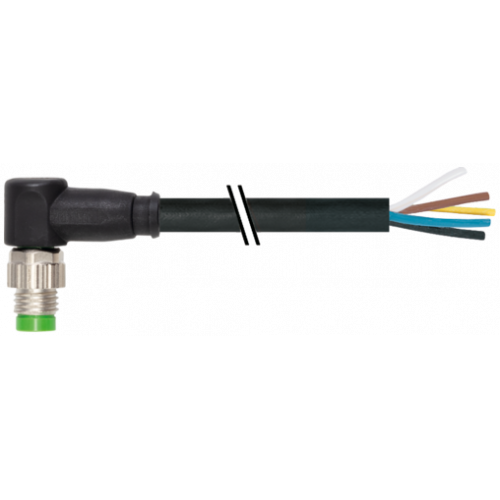7000-08911-6950150 M8 male 90° with cable