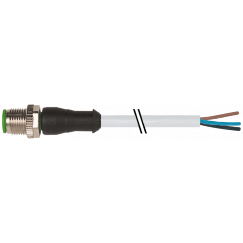 7000-12060-2360100 M12 male 0° A-cod. with cable