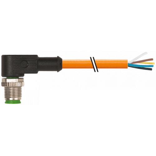7000-12121-8520030 M12 male 90° A-cod. with cable