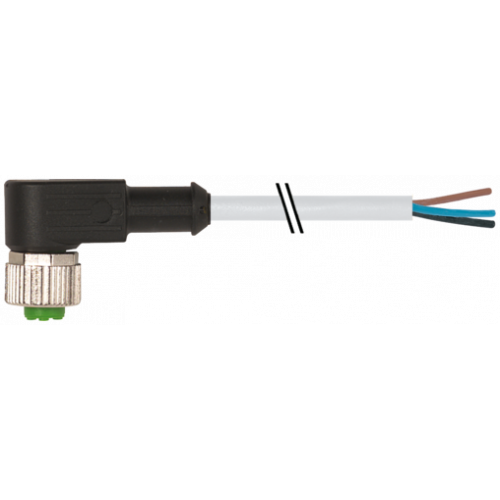 7000-12321-2232500 M12 female 90° A-cod. with cable