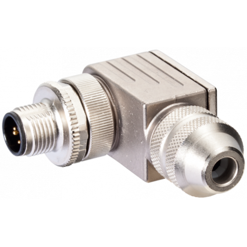 7000-14581-0000000 M12 MALE D CODED 90° SELF-WIREABLE SCREW-TERM.