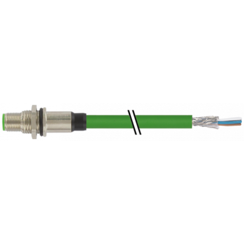 7000-15651-8310030 M12 male recept. Y-cod. shielded rear