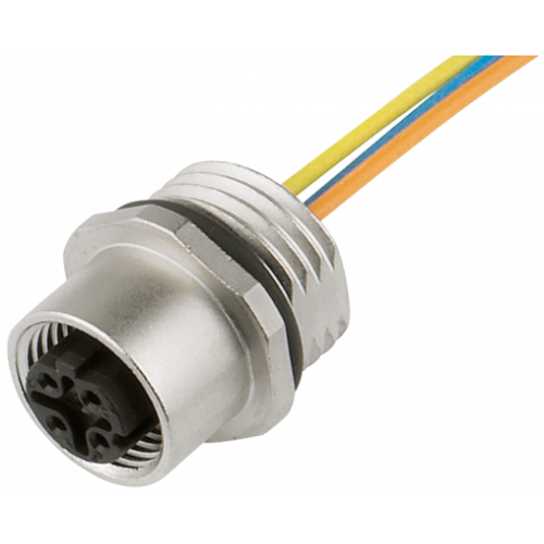 7000-14501-9760020 M12 female recept. D-cod. front