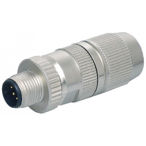 7000-14521-0000000 MOSA M12 MALE 0° FIELD-WIREABLE (IDC)