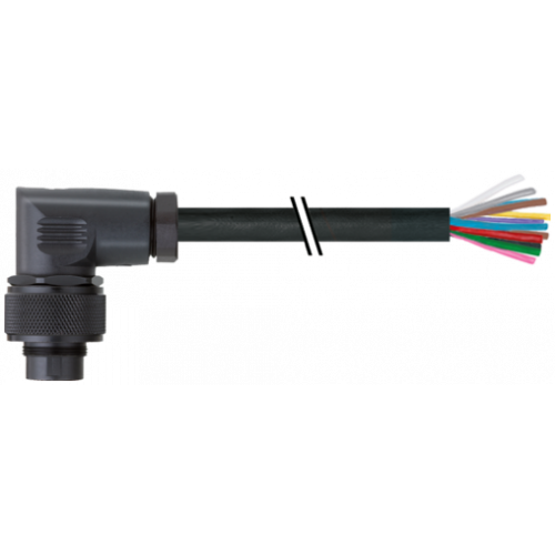 7000-16851-9590200 M16 MALE, 90°