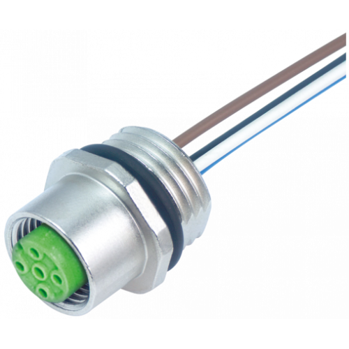 7000-17181-9030020 M12 female recept. A-cod. front
