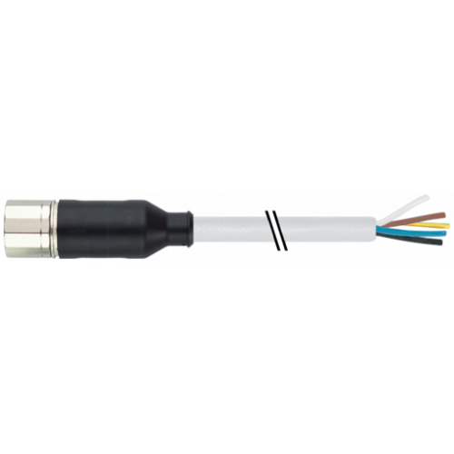 7000-23251-4521500 M23 female 0° with cable