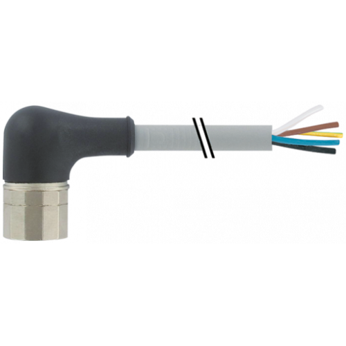 7000-23351-4520400 M23 female 90° with cable