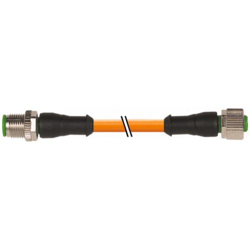 7000-40041-5770030 M12 male 0° / M12 female 0° A-cod.