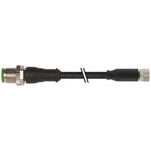 7000-40561-6200070 M12 male 0° / M8 female 0° A-cod. 7000-40561-6200070 M12 male 0° / M8 female 0° A-cod.