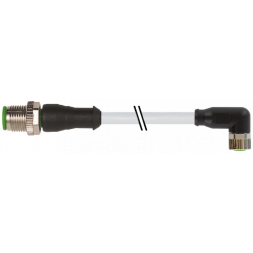 7000-40601-2100030 M12 male 0° / M8 female 90° A-cod.