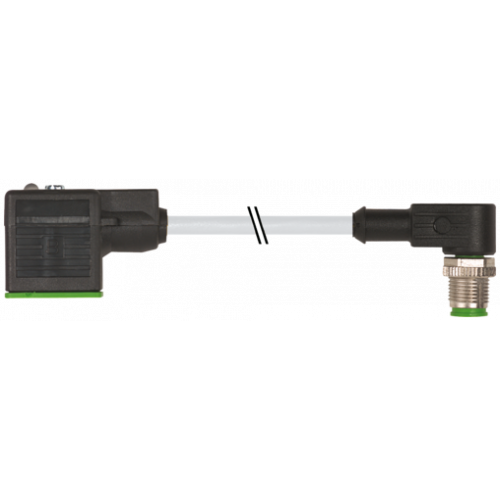 7000-40951-2250030 M12 male 90° A-cod. / MSUD valve plug A-18mm