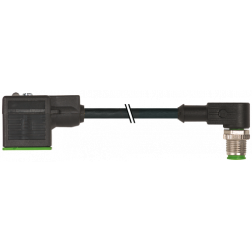 7000-40951-6250030 M12 male 90° A-cod. / MSUD valve plug A-18mm