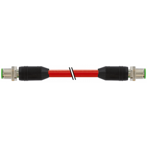 7000-44511-7920020 M12 male 0° / M12 male 0° D-cod. shielded