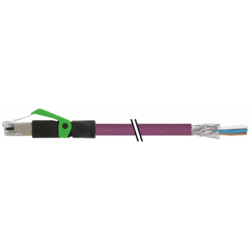 7000-74101-7980150 RJ45 male 0° with cable shielded