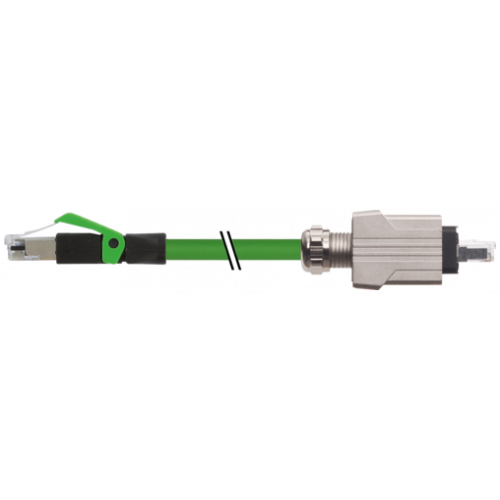 7000-74305-7962500 RJ45 Push Pull male 0°/ RJ45 male 0° shielded AIDA