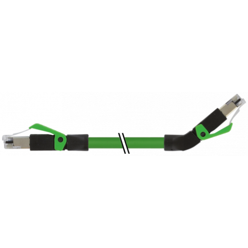 7000-74321-8000100 RJ45 male 0° / RJ45 male 45° up shielded