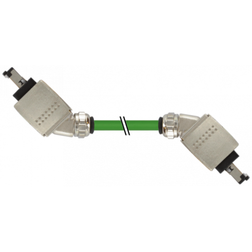7000-74681-7960600 RJ45 PushPull male 45°/RJ45 PushPull male 45° AIDA