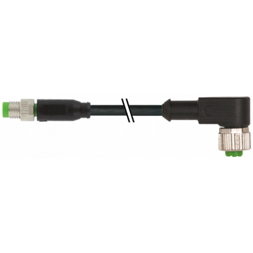 7000-88261-6500250 M8 male 0° / M12 female 90° A-cod.