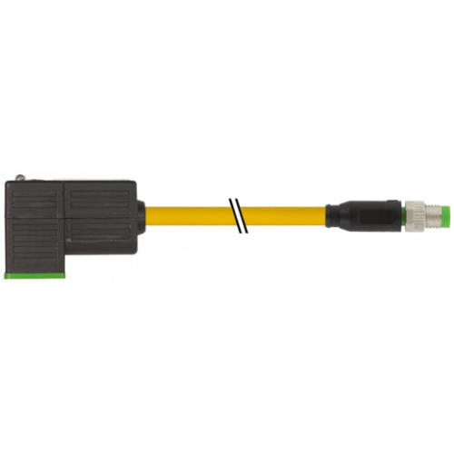 7000-88421-0130030 M8 male 0° A-cod. / MSUD valve plug C-8mm small