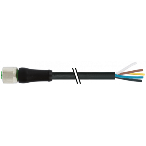 7000-P3221-P050150 M12 Power female 0° K-cod. with cable