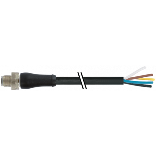 7000-P4201-P040150 M12 Power male 0° L-cod. with cable