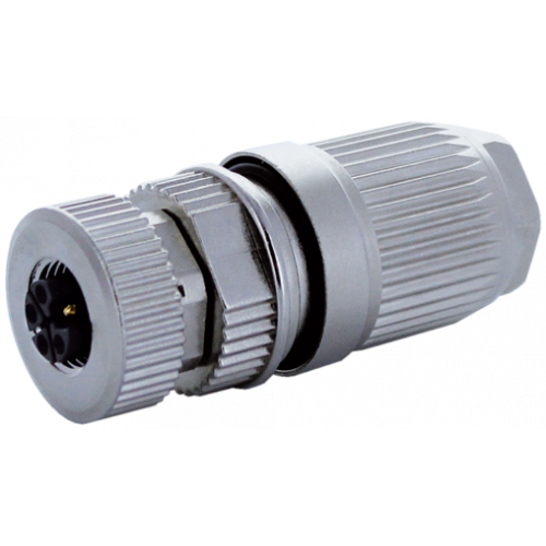 7000-P4421-0000000 M12 female 0° L-cod. field- wireable (IDC)