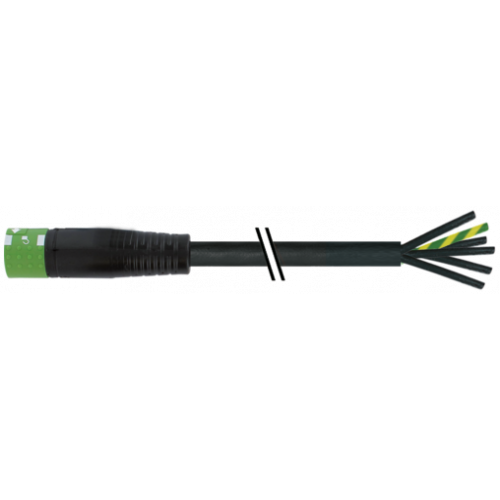7000-P8121-P010100 MQ15-X-Power female 0° with cable