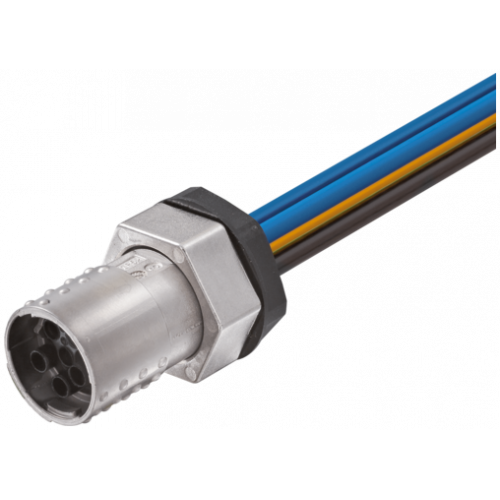 7000-P8391-P800015 MQ15-X-Power fem. receptable shielded front mount
