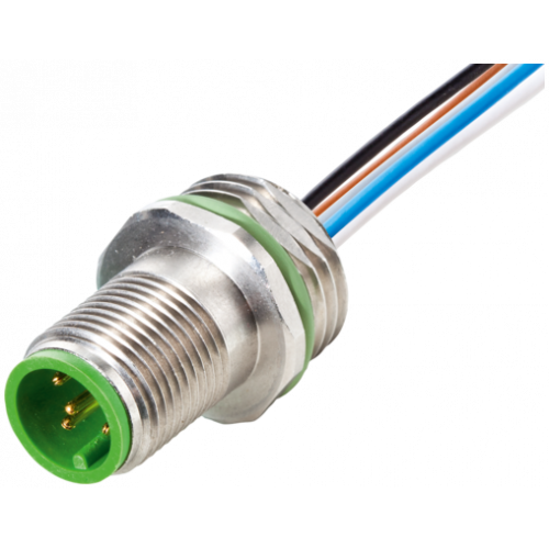 7002-19161-9790020 M12 male recept. A-cod. front V2A