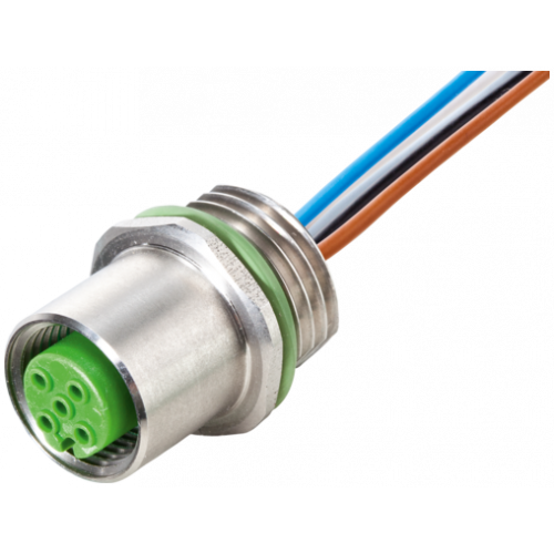 7002-19181-9790020 M12 female recept. A-cod. front V2A