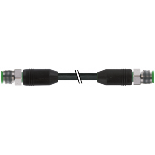 7004-47001-8050100 M12 male 0° / M12 male 0° Y-cod. shielded V4A