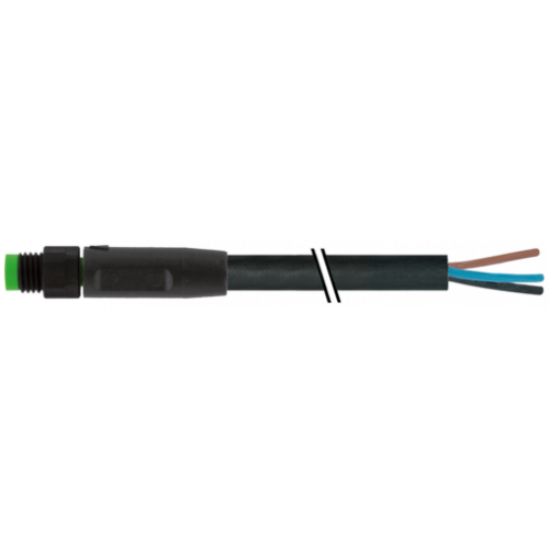 7005-08001-6200150 M8 male 0° A-cod. with cable Lite