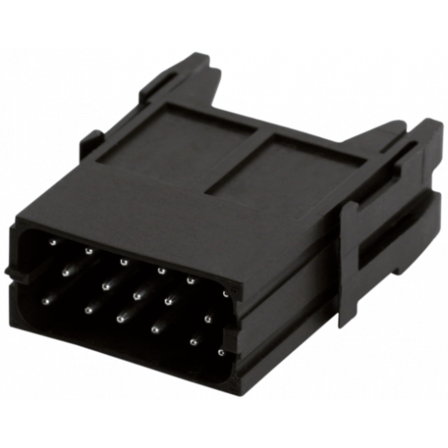 70MH-MAB1C-0170201 Male module, 17-pole, crimp t.