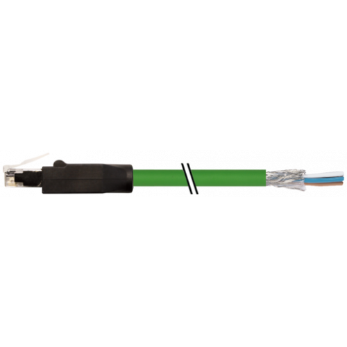 7700-74101-S7V0150 RJ45 male 0° with cable shielded