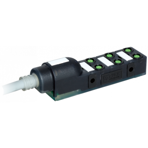8000-86111-3891000 EXACT8, 6XM8, 4POLE, MOULDED CABLE