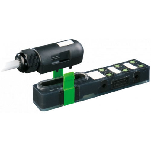 8000-86040-3560300 EXACT8, 6XM8, 3 POLE PLUG. CAP, SPRING-TERM.