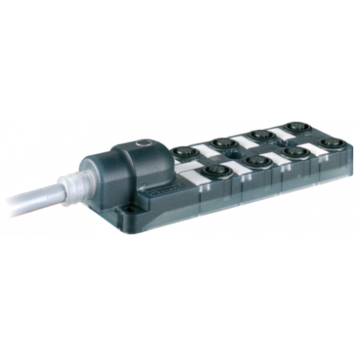 8000-88510-4521000 EXACT12, 8XM12, 5-POLE, MOULDED CABLE