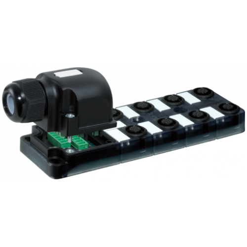 8000-88440-0000000 EXACT12, 8XM12, 4 POLE CAP, PLUG. SPRING TERM.