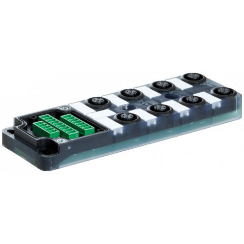 8000-88501-0000000 EXACT12, 8XM12, 5-POLE, BASIC HOUSING, NPN-LED'S