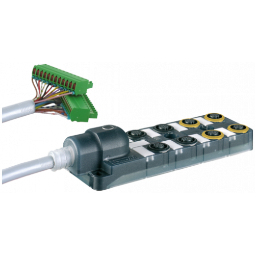 8000-98710-4070300 EXACT12 SAFETY, FIX. CABLE, P1-4 M12 5POLE LED,