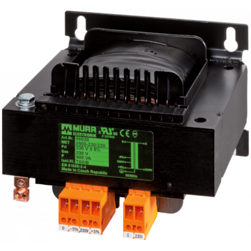 866159 MST SINGLE-PHASE CONTROL AND ISOLATION TRANSFORMER