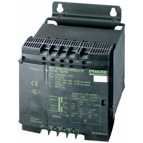 86451 MTL 1-PHASE SAFETY TRANSFORMER