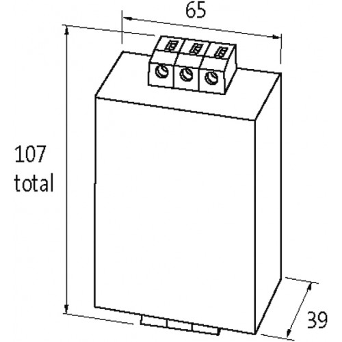 10462 MEF EMC-FILTER 1-PHASE 2-STAGE