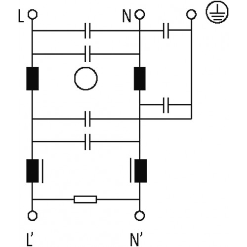 10462 MEF EMC-FILTER 1-PHASE 2-STAGE