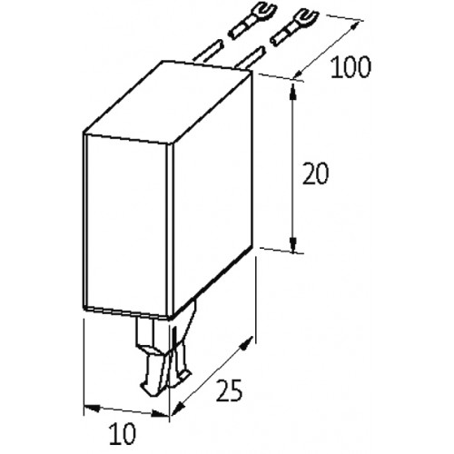 2000-69000-2300000 OMRON CONTACTOR SUPPRESSOR