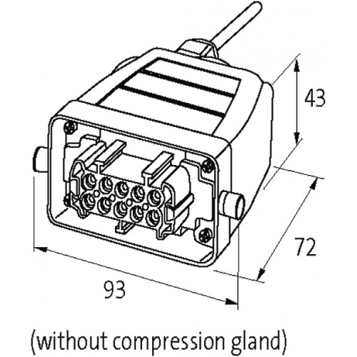 236142 MOTOR SUPPRESSION SHIELDING PLUGGABLE 10M PUR