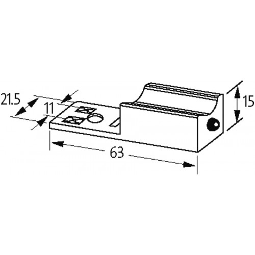 3124115 VALVE PLUG SUPPRESSOR FORM BI - 11MM 90°