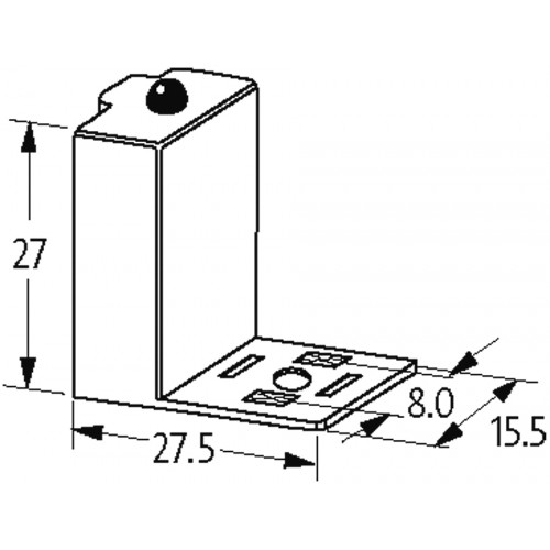 3124811 VALVE PLUG SUPPRESSOR FORM C - 8MM